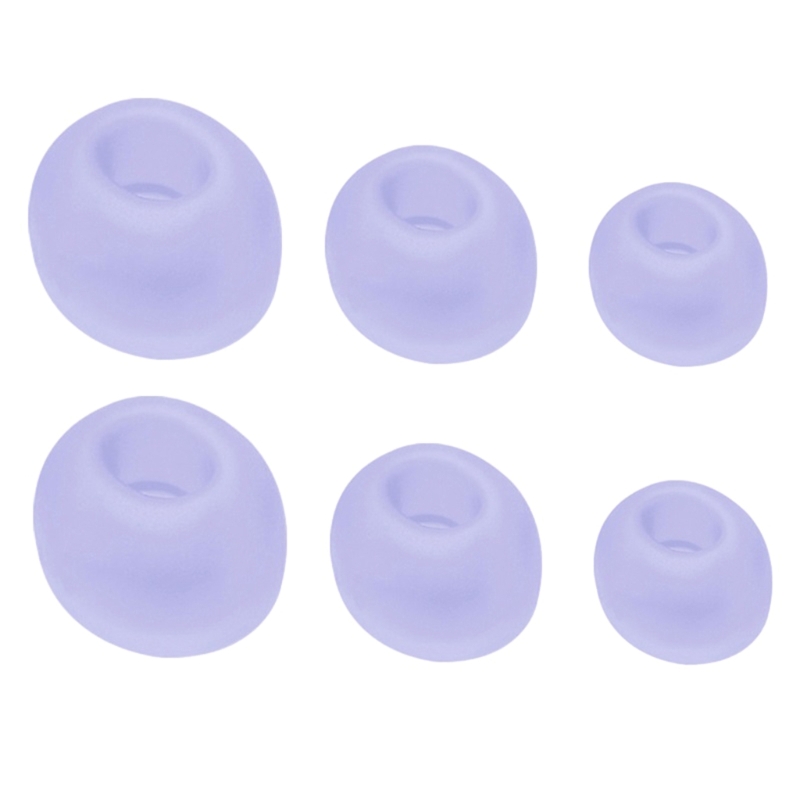 Silicone Ear Tips For JBL TUNE BUDS Wireless Earbuds Replacement Eartips Buds Enhances Sound Isolation 3 Pairs(S/M/L): PURPLE