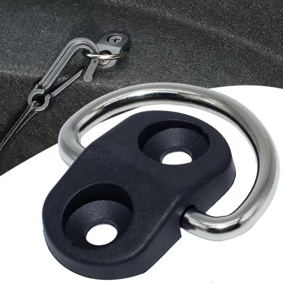 4set Bagagenet Vloerhaak Accessoires Kofferbak Boot Cargo Vloernet Vastbinden Haak Ring Lus Hangend Platte Scherm Net Bevestigingsset
