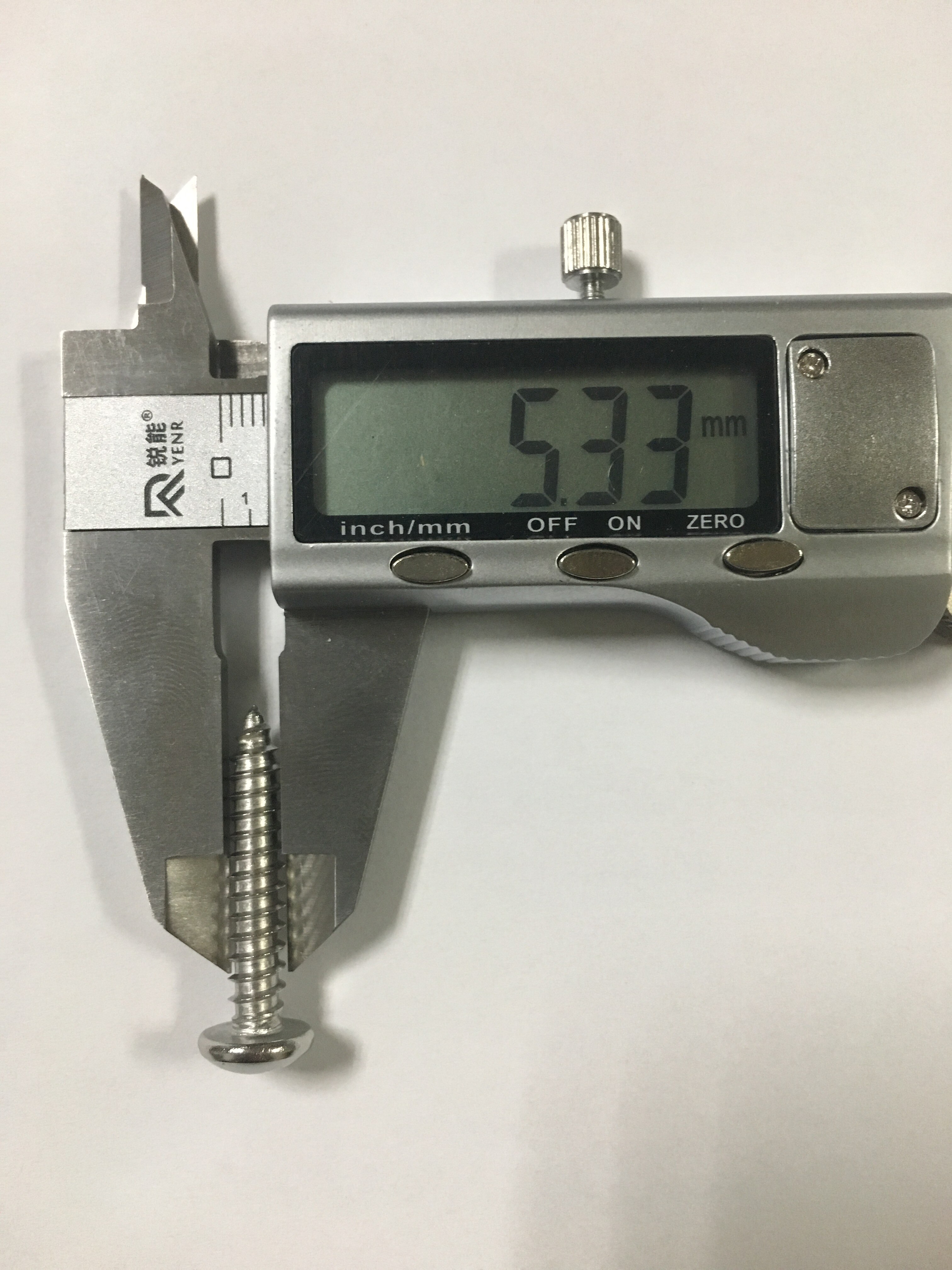 Tornillos de rosca de acero inoxidable 316, tornillo de madera con cabeza Phillips