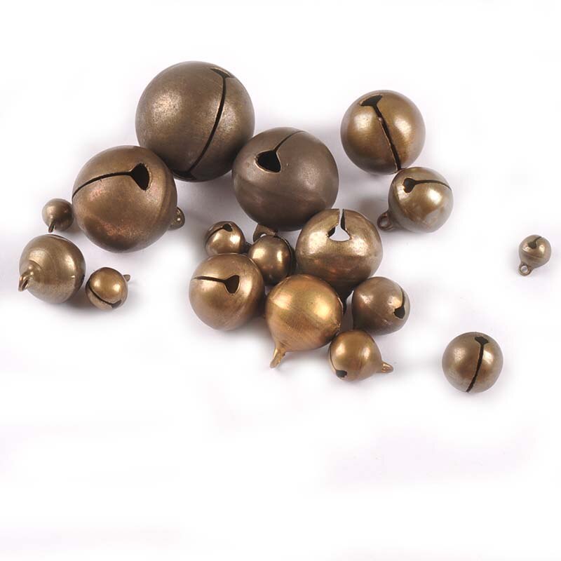 Goud/Zilver/Brons/Rood Retro Christmas Bells Koper Jingle Bells Voor Home Decor Party Xmas Diy Craft accessoires C2684