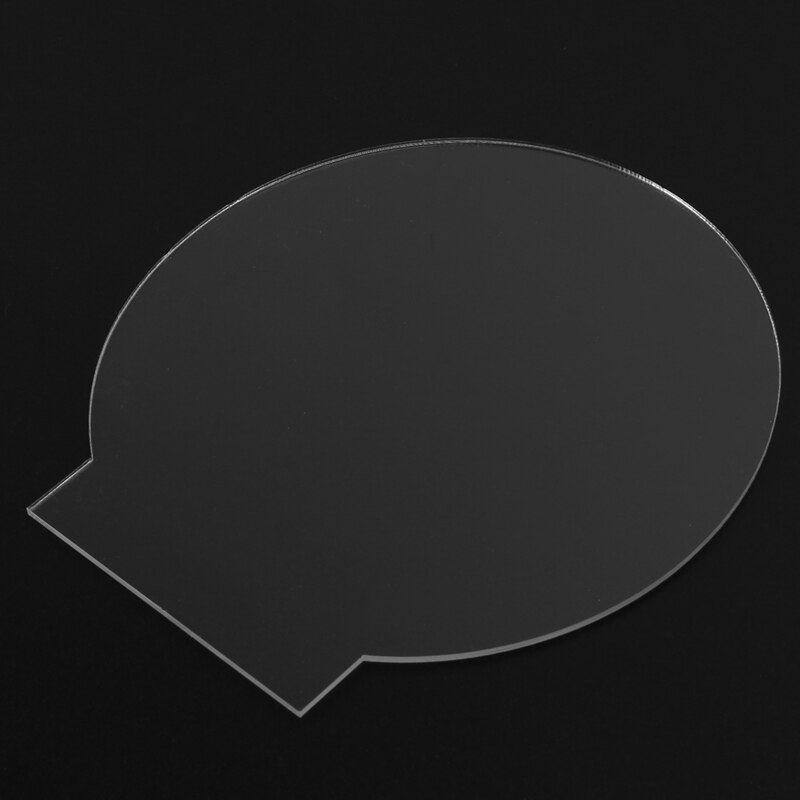 2Mm Acryl- Blatt klar Gießen Pro Plexiglass mit doppelt einseitig schützend Pro LED hell Base Zeichen DIY Anzeige 12 Stck