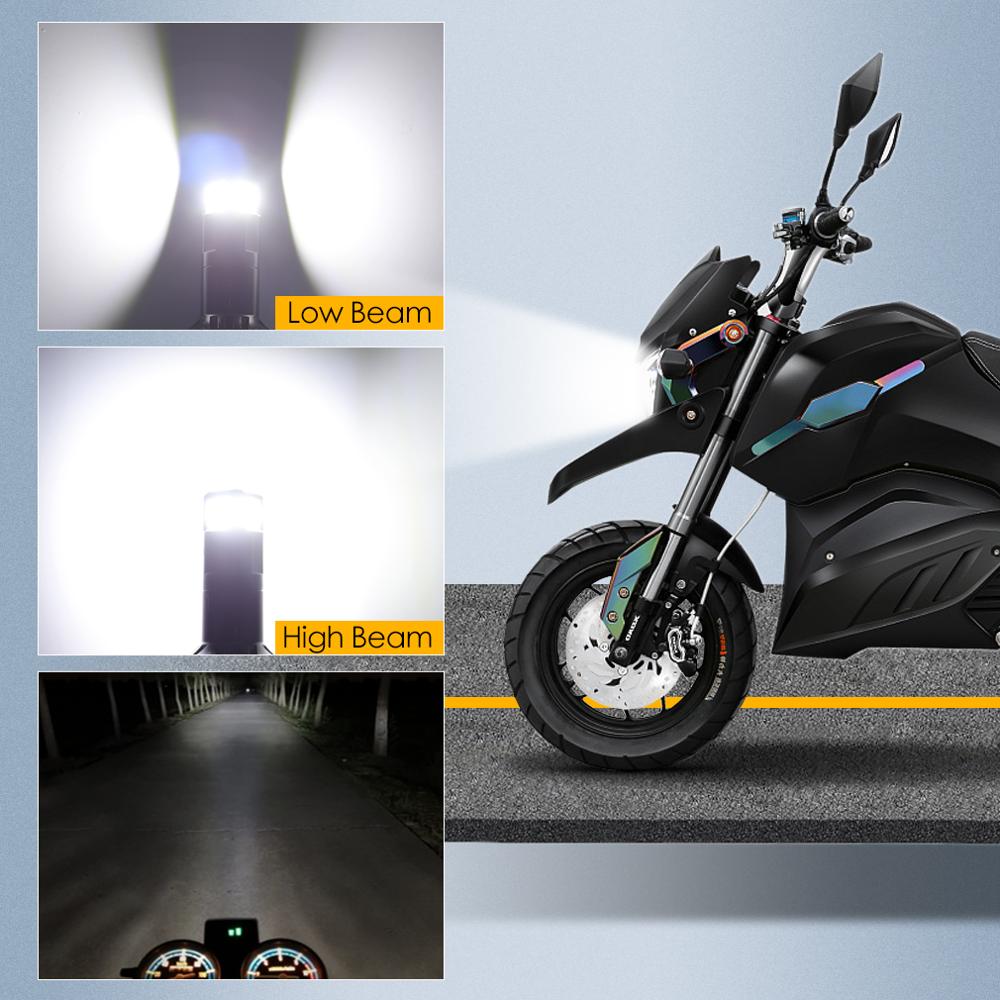 3 zijden  ba20d h6 led  p15d h6m hs1 moto  h4 led motorfiets koplamp lampen cob chips motorfiets hi/lo ver licht moto koplamp fiets