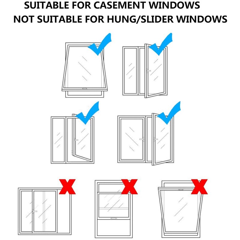 Sello de ventana de 400cm para aire acondicionado portátil y secadora, sellado de CA con Cierre adhesivo, fácil de instalar-gris