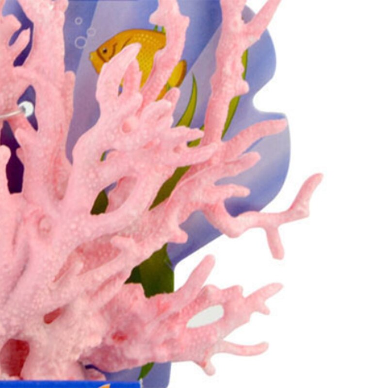 Onderwatersimulatie aquarium koraal vissen en aquarium aquarium landschapsarchitectuur zacht koraal hard droog koraal