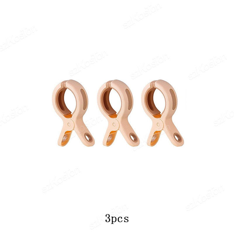 Pinzas para toallas de playa, pinzas grandes reutilizables a prueba de viento para ropa, pinzas de plástico fuertes para ropa, pinzas para ropa para mantas, abrigos y toallas, 3-6 uds.: Blanco