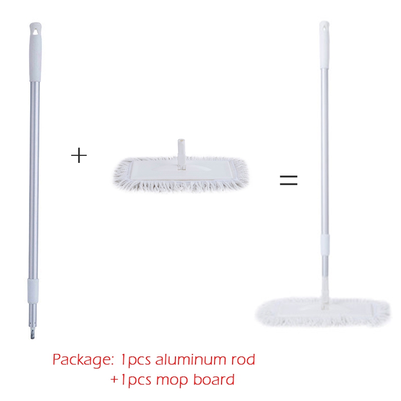 Fregona plana multifuncional 3 en 1, removedor de pelo de suelo, mopa electrostática seca con juego de limpieza de papel, herramienta de limpieza doméstica: Mop01