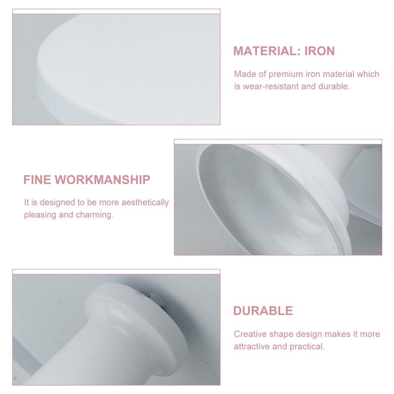 1 Pc Practical Cake Pallet Cake Stand Fruit Holder Iron Fruit Rack Dessert Table High Foot Tray Cake Rack Wedding Props