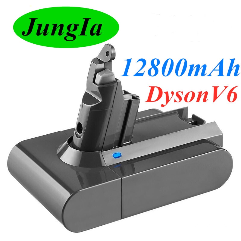 Dyson V6 12800Mah 21.6V 12.8Ah Li-Ion Batterij Voor DC58 DC59 DC61 DC62 DC74 SV09 SV07 SV03 965874-02 Stofzuiger Batterij