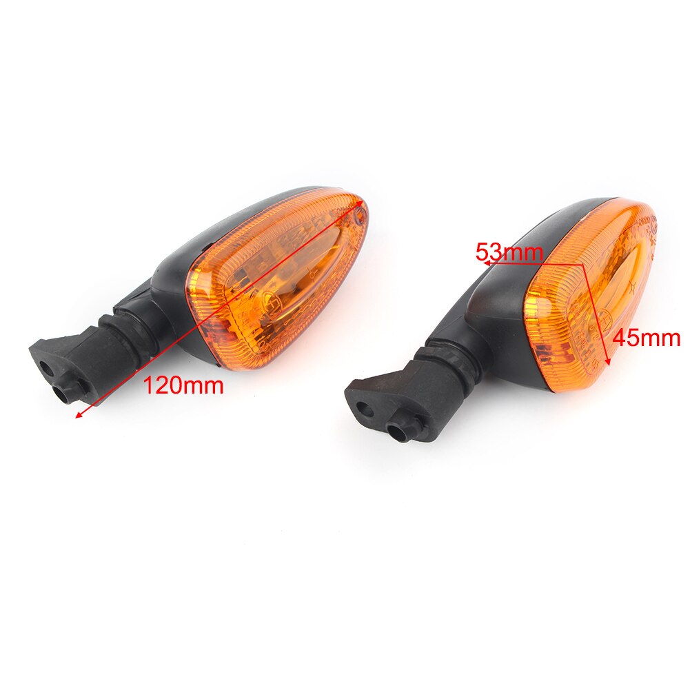 Intermitentes para motocicleta BMW, luces intermitentes transparentes para modelos F800ST, R1200GS, F650GS, F800GS, F800R, F800S, K1300R, HP2, Enduro y Megamoto