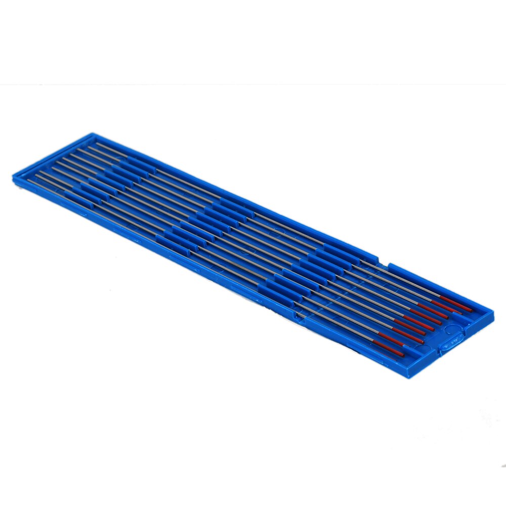 Électrode de soudage TIG rouge WT20, 2%, 4.0x150mm, 10 pièces