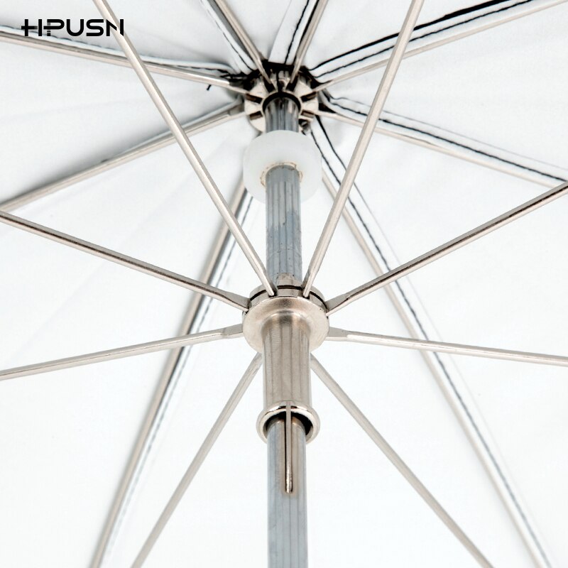 HPUSN 46&quot; 116cm Speedlite Studio Flash Soft Translucent White Umbrella For Camera SLR Photo Studio Accessories