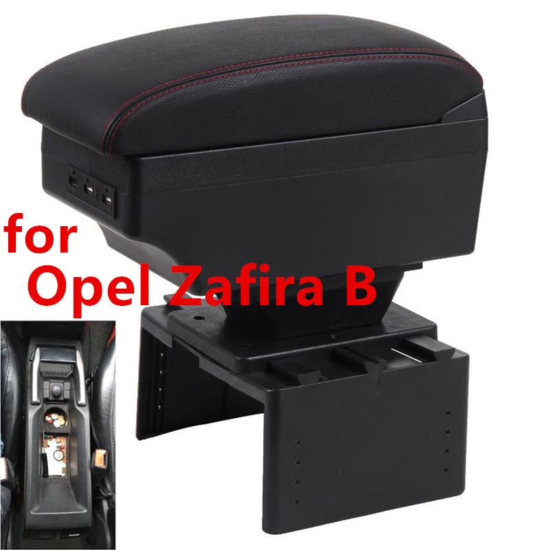 Für Opel Zafira B Armlehne Kasten Universal- Auto Zentrale Armlehne Lagerung Kasten änderung zubehör