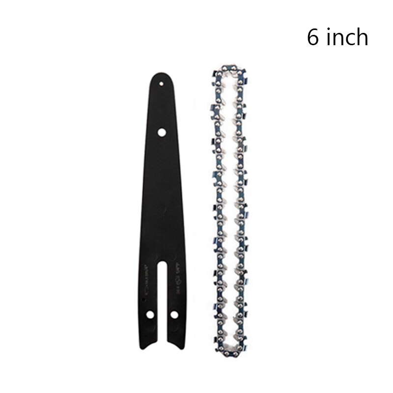 4 6 Inch Chains for 4/6 Inch Electric Saw Chainsaw Chain 6 Inches Electric Saw Parts,4 6 Inch chainsaw guide plate: 6 inch-C