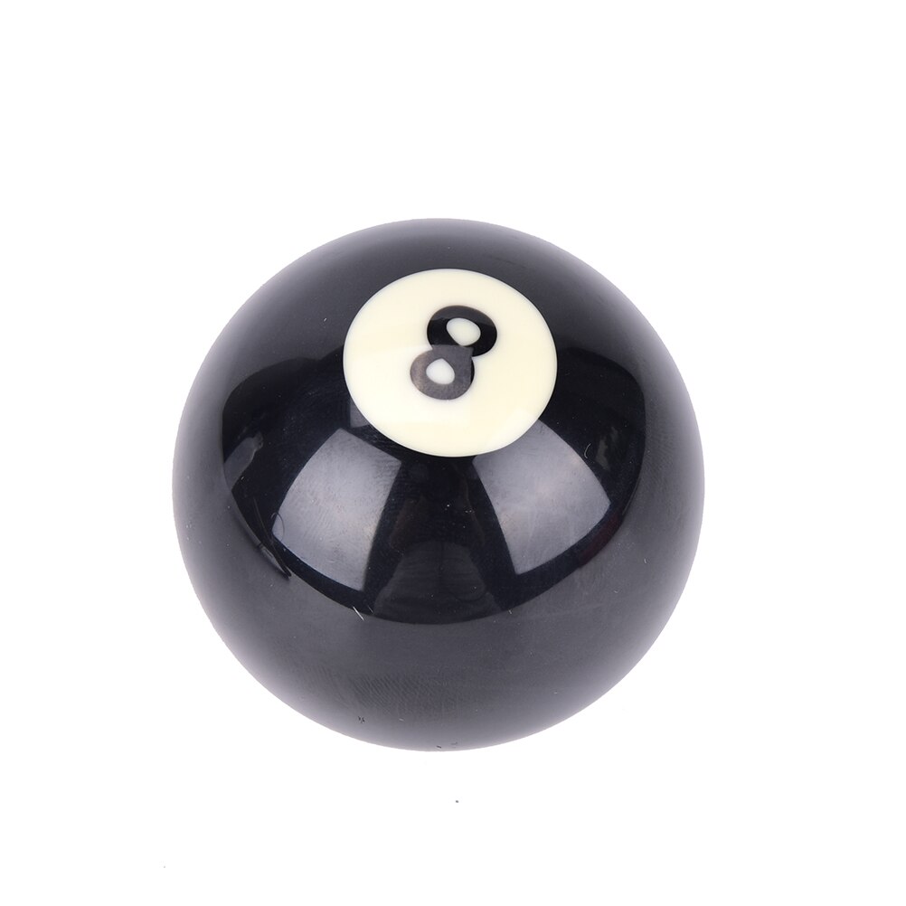1 PIÈCES Noir 8 Boules De Billard Billard Boule Remplacement HUIT BOULE Standard Régulier Deux Taille 52.5/57.2mm
