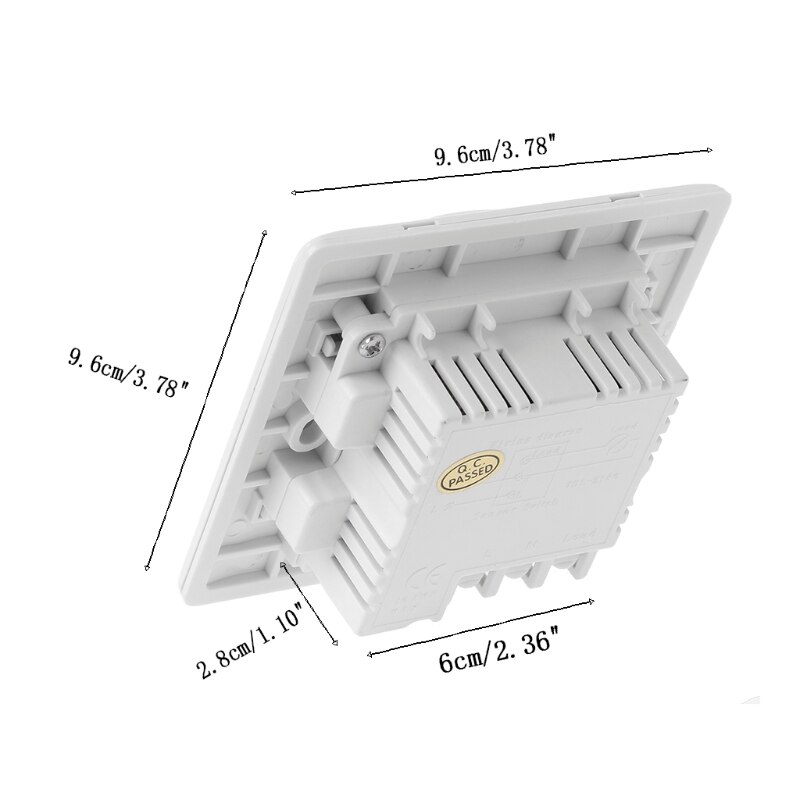 IR Infrared Motion Sensor Automatic Light Lamp Switch 200V-250V AC