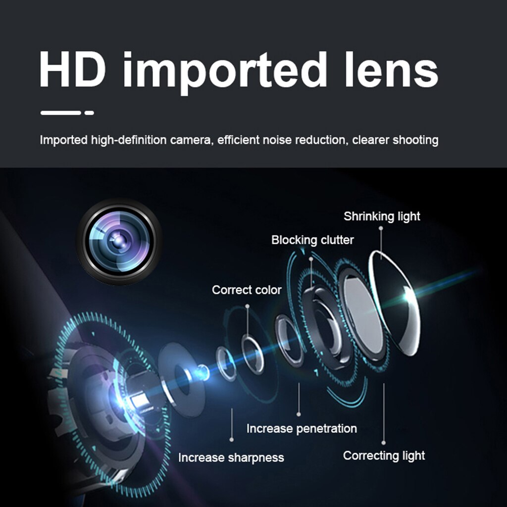 Police HD 1080P Body Camera Pocket Clip Wearable Car Dash DVR Cam 130 degree