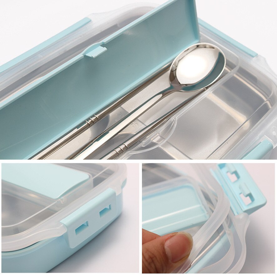 Bento Box 304 stainless steel insulated lunch box food container Capacity Office Lunchbox Kids Bento Box Heated Lunch box
