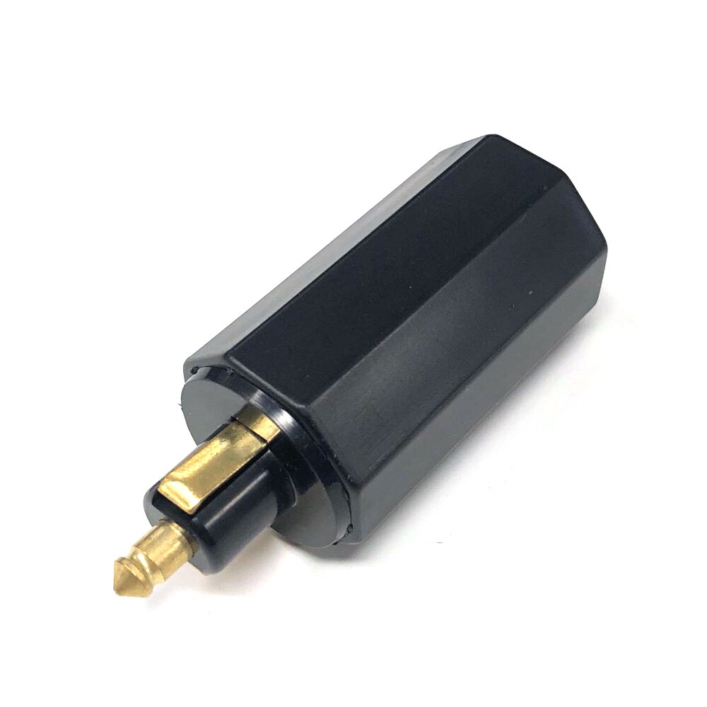 Male Hella DIN Socket to Standard Female Cigarette Lighter Adapter