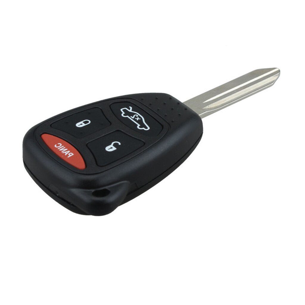 Remote Key Shell Case Fob Voor Chrysler/Dodge/Jeep 3 Knop + Paniek