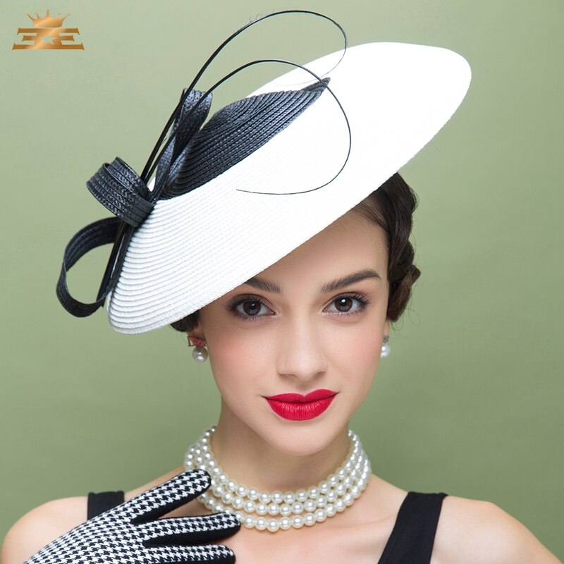 Vrouwen Mode Cap Vrouwelijke Originele Kleine Hoed Amerikaanse Jockey Club Dames Party Cap Vrouwelijke Britse Cap B-4799: Default Title