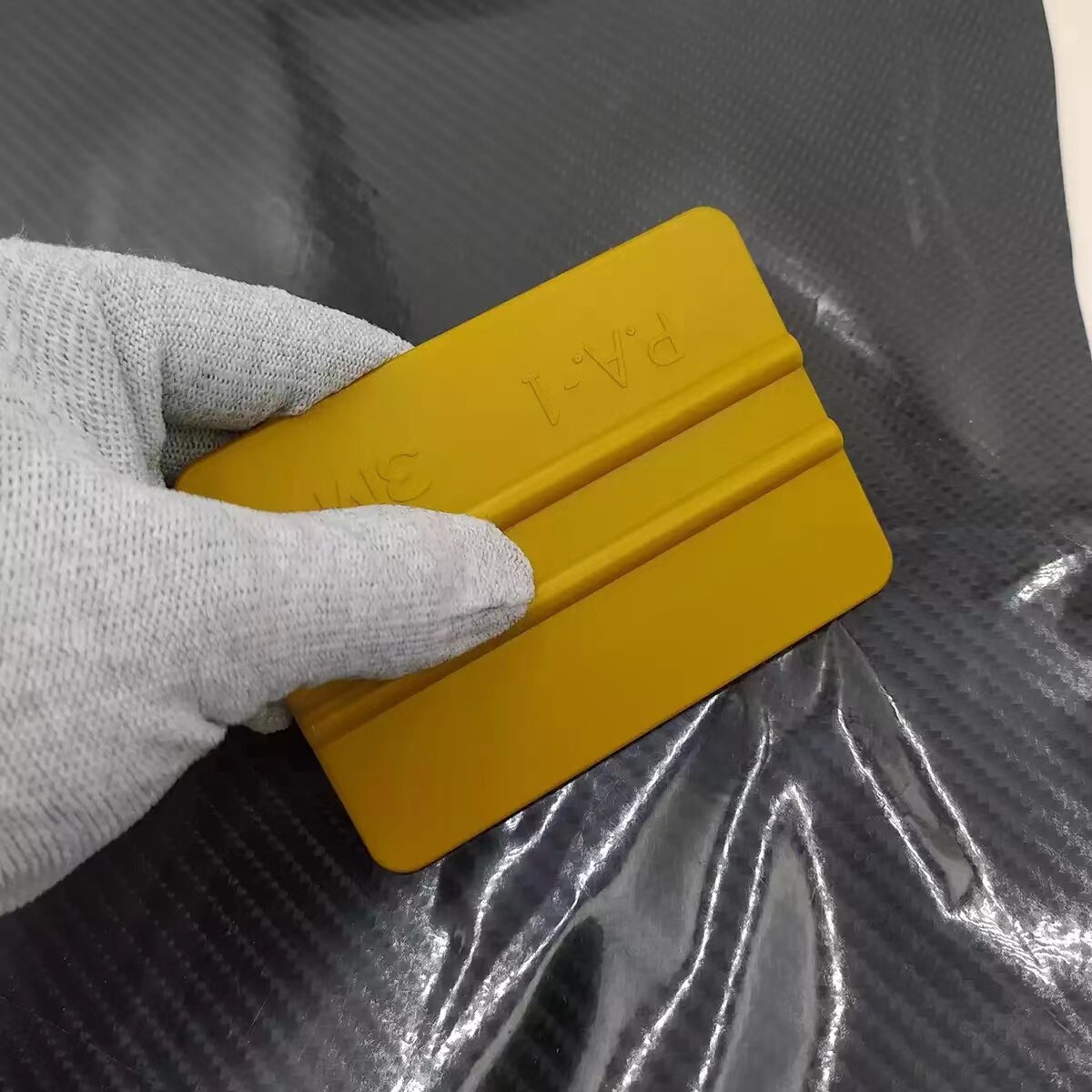 10PCS Gold 3M Rakel Vinyl Auto Wrap Carbon Faser Folie Schaber Fenster Tönung Werkzeuge Aufkleber Haushalts Reiniger A102