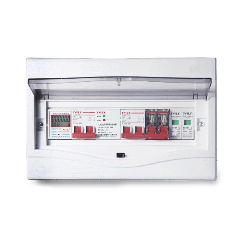 5(60)A 220V 50HZ Single Phase Din Rail KWH Watt Hour Din-rail Energy Meter LCD