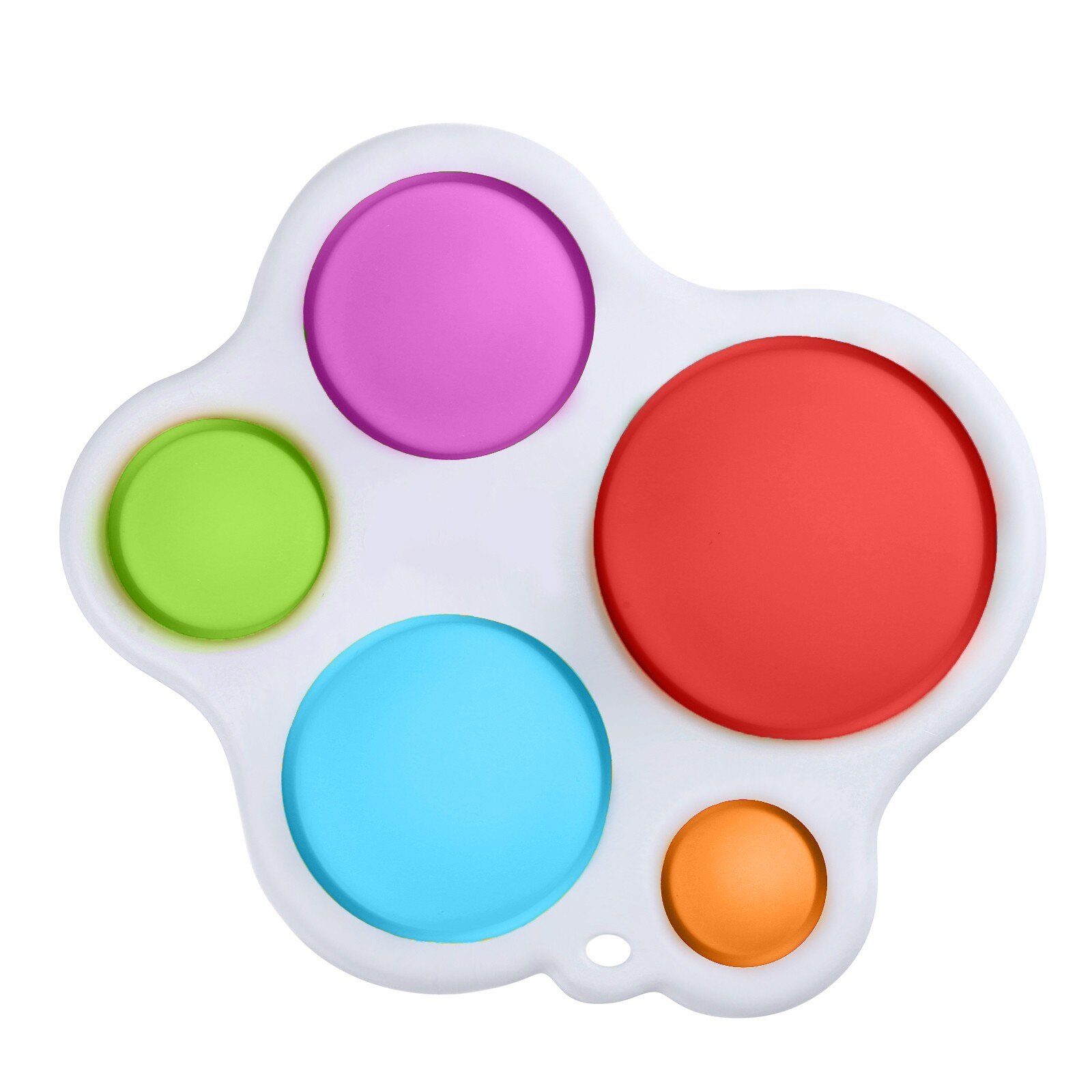 Simple Dimple Fidget Sensory Toy Stress Relief Toy Autism Anxiety Relief Stress Pop Bubble Fidget Sensory Toy Special Need toy: F