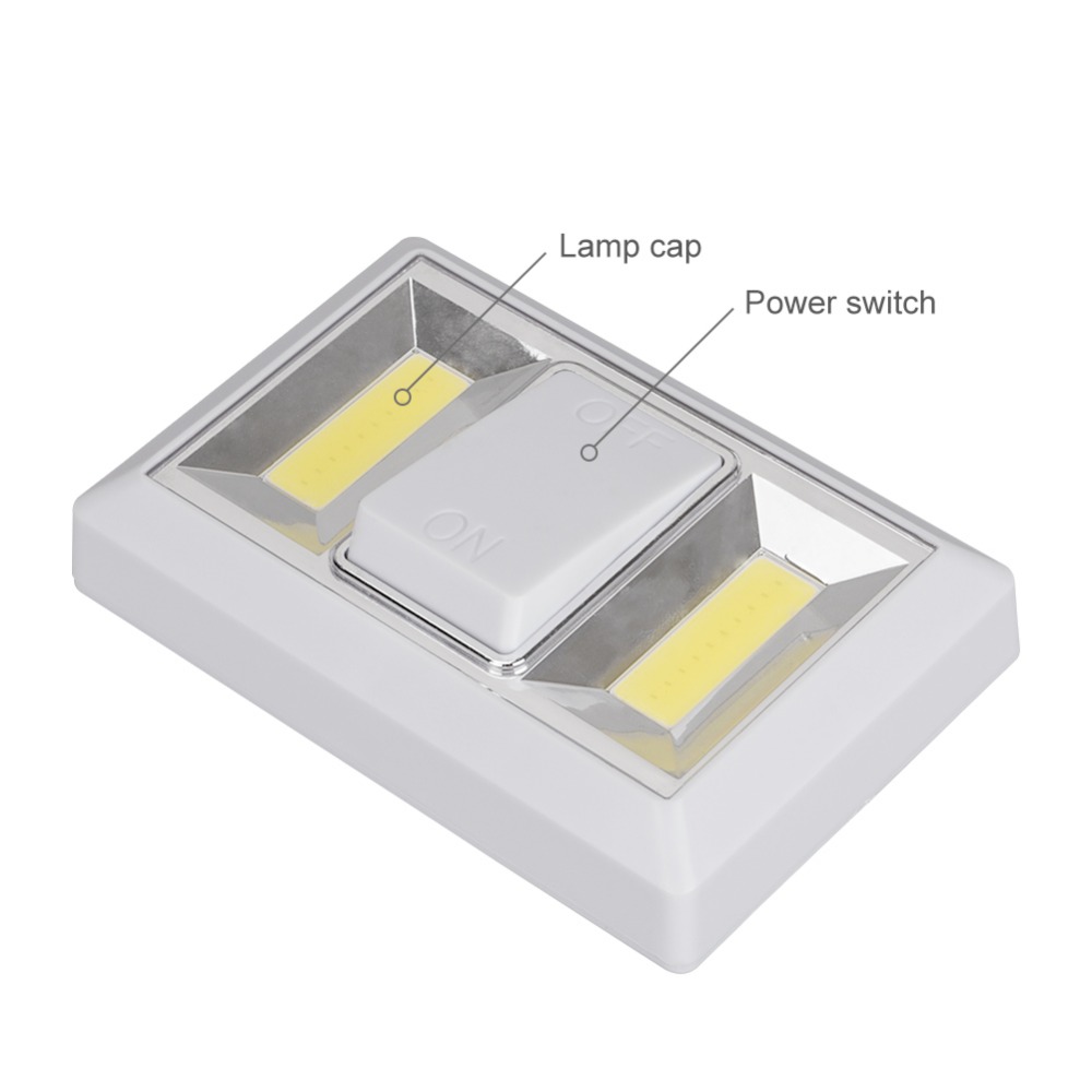 magnetisch Ultra Helle Mini Kolben LED Zauberstab Lichtschalter Nachtlicht Lampe Schnurlose Batteriebetriebene für Garage Schrank Schlafzimmer