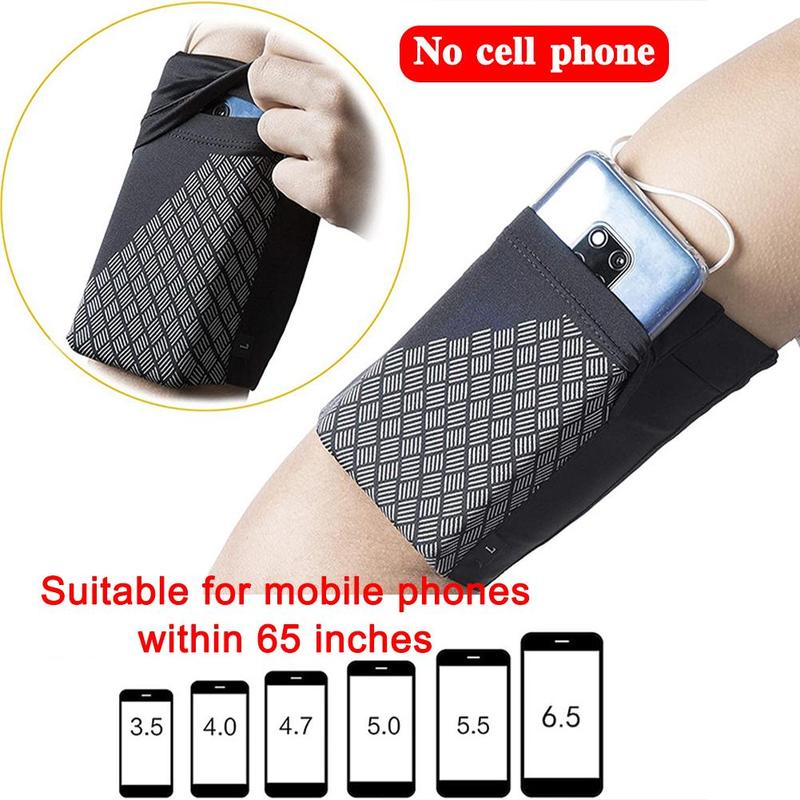 Sports Arm Band Mobile Phone Holder Bag Running Jogging Armband Exercise H5B5