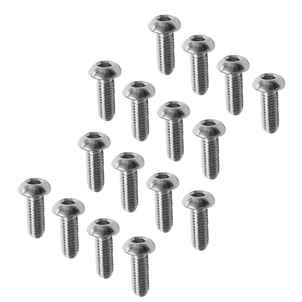 12 Pieces M6 Stainless Steel Hex Socket Cap Screw Kayak Allen Key Bolts