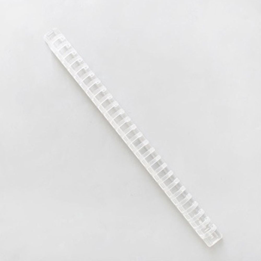 Circle Ring File Organizer Plastic Comb Bindings Notebook Binding Spines Loose Leaf Book Binder Rings Binder: B5 26 holes