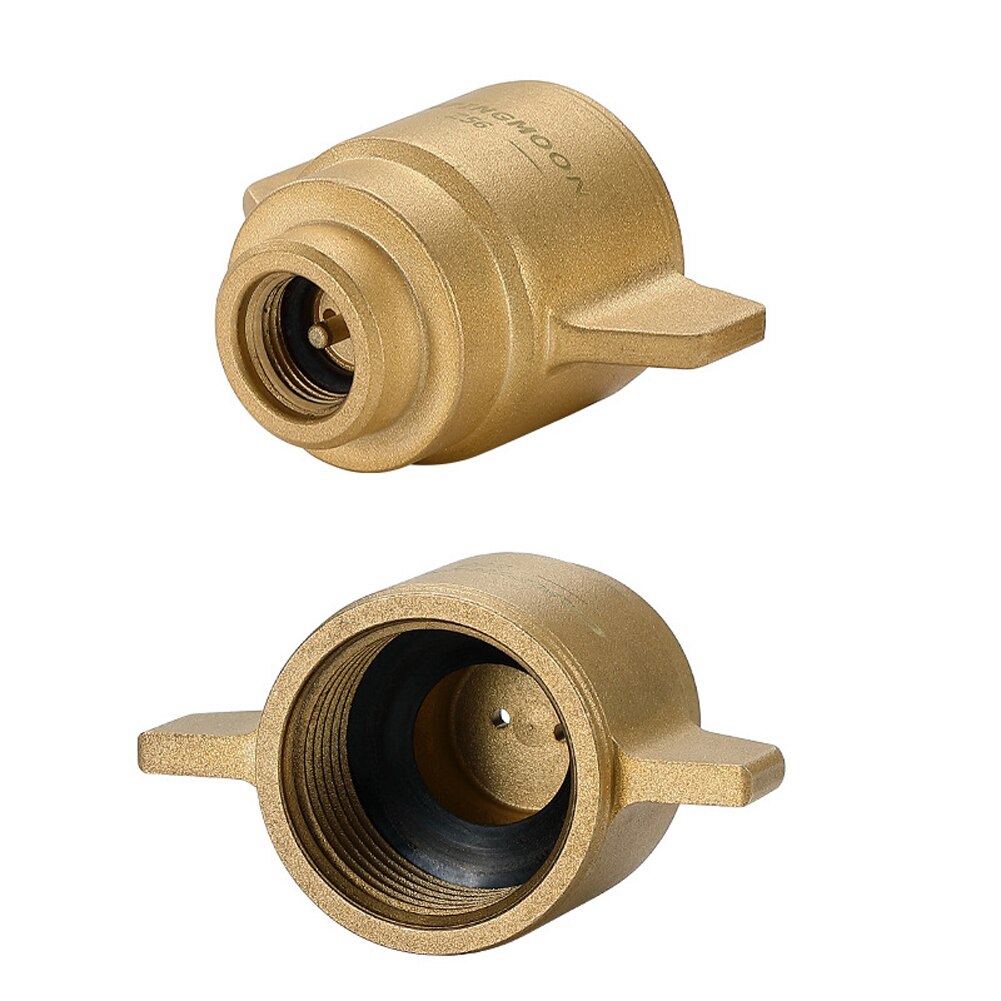 CAMPINGMOON Camping Stove Adapter Liquefied Gases Adapter GasTank Converter Adapter for Outdoor Cooking Camping Picnic BBQ