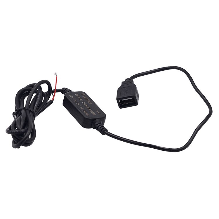 12V to 5V Step Down Converter DC Converter with USB Charger Port for Dash Camera Car DVR GPS