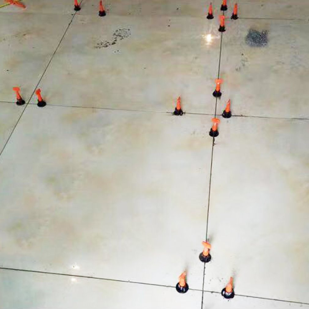 Ceramic Positioning 50Pcs Tile T Leveler Systems T Leveler System Paving Tile Correction Equalizer Hand Tools