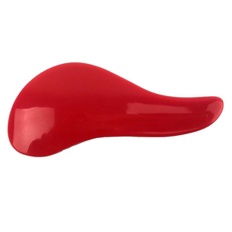 1Pc Magic Handvat Kam Anti-Statische Massage Douche Borstel Salon Styling Exquite Professionele Handige Hair Styling tool Kam: Rood