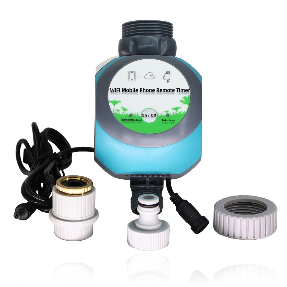 WIFI Automatische Garten Wasser Timer Handy Fernbedienung Zu Hause Indoor Outdoor Bewässerung Bewässerung Tuya Smartlife Unterstützung