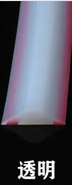 50 Cm-5 M Badkamer Water Stopper Water Partitie Droge En Natte Scheiding Overstromingsbarrière Rubber Dam Silicon water Blocker Glijdt Niet: Clear / 90Mm
