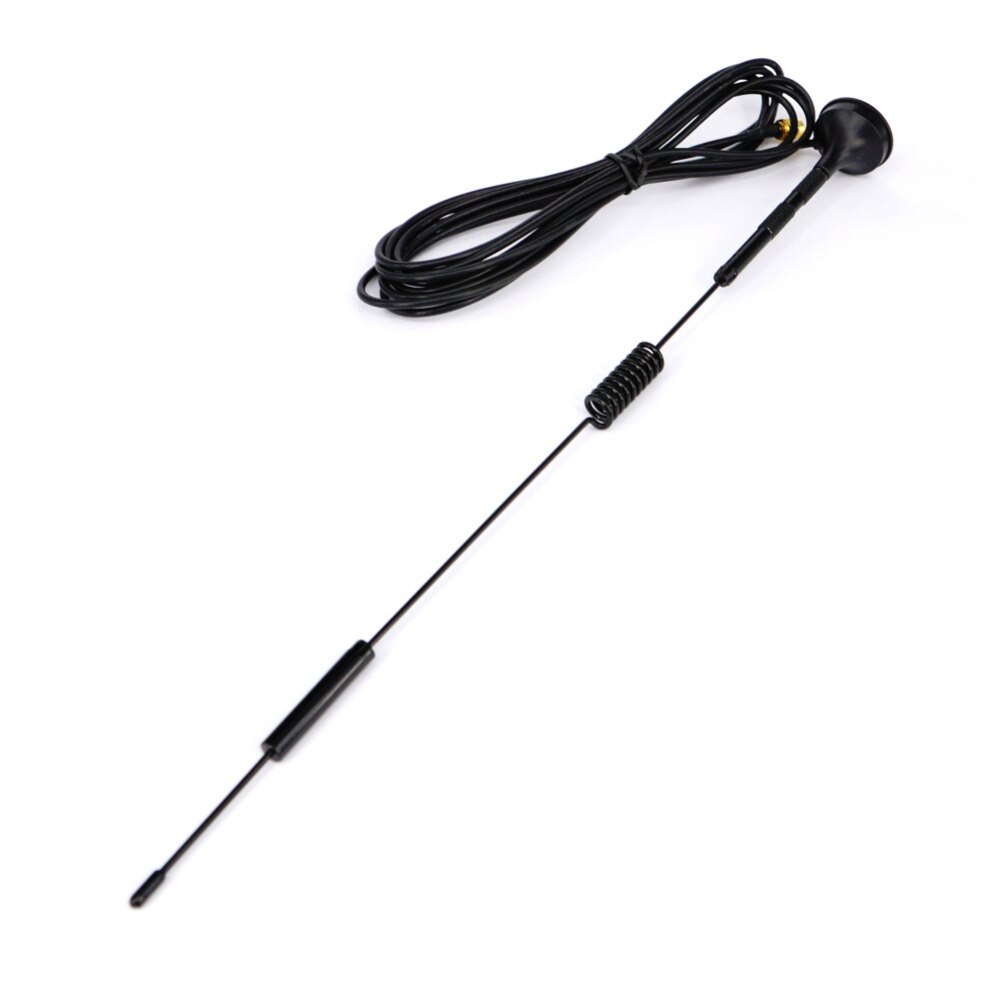 1 sett 12 dbi 433 mhz antenne sma hann booster+en rf-kontakt adapter sma hunn til  ts9 crc 9 n f bnc tnc tv hann hunn