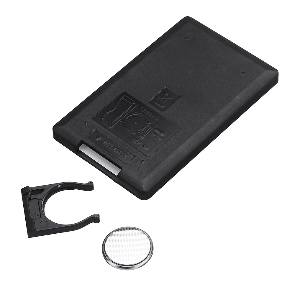 CLAITE DC4.5V Mini boîtier de batterie de contrôleur RF avec télécommande 24 touches pour bande de LED RGB