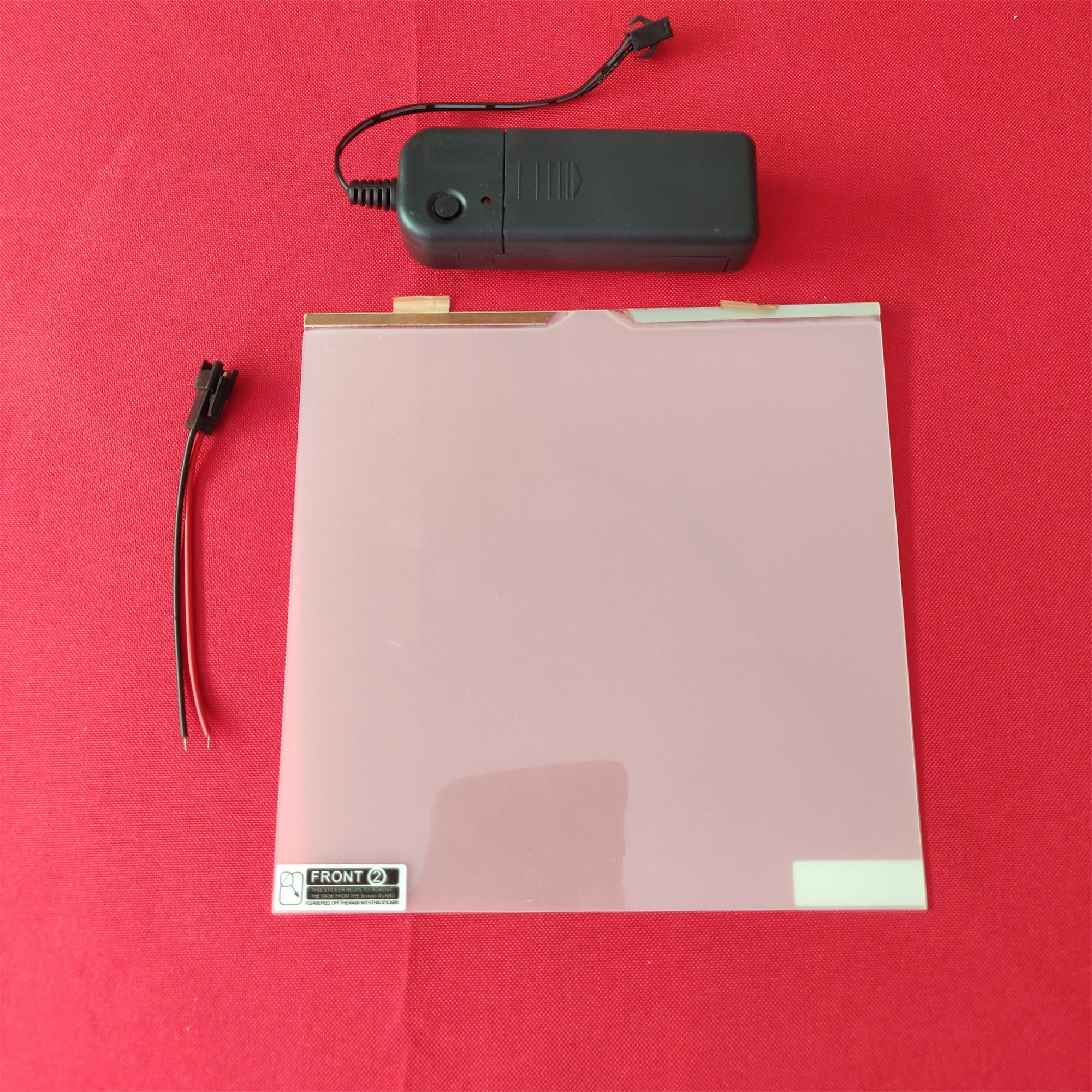 5.9"X5.9"/15x15cm sample Electric Self-adhesive PDLC Film Smart dimming film Window Door Tint home cinema meeting room