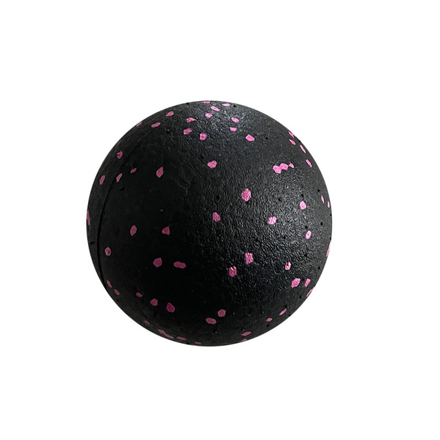 Pelota de myofascia de Lacrosse EPP, pelota de masaje de maní, pelota de Yoga ligera de alta densidad para Fitness, ejercicio de Fascia corporal, alivia el dolor: Naranja