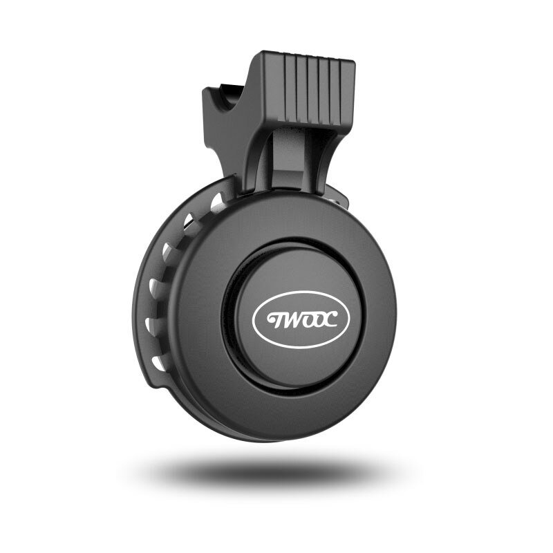 Elektrische Fiets Hoorn Elektronische Fietsbel 120dB Waterdichte 4 Geluid Modi Mini Usb Oplaadbare Bike Hoorn Voor Mountainbike, bmx: Black