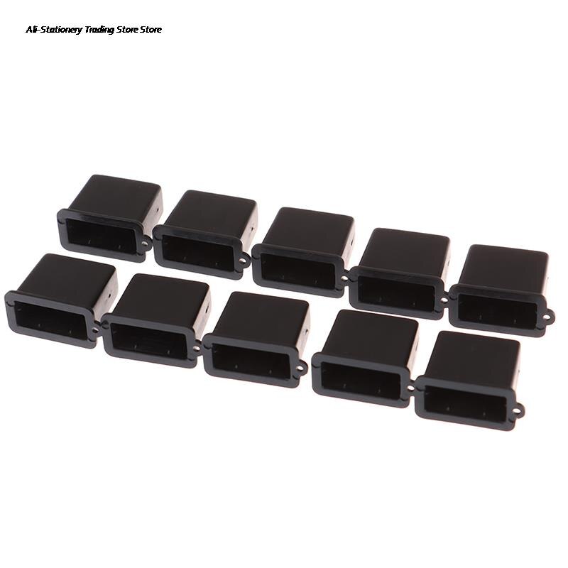 10Pcs Usb tipo A Man protezione antipolvere tappo tappo tappo tappo: Black