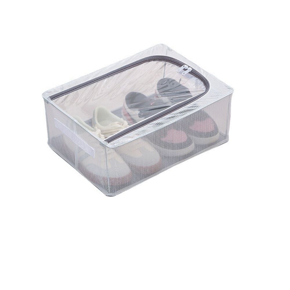 Caja De almacenamiento De Zapatos plegable para el hogar, gran capacidad debajo De la cama, Zapatero Organizador De Zapatos, Zapatero para habitación