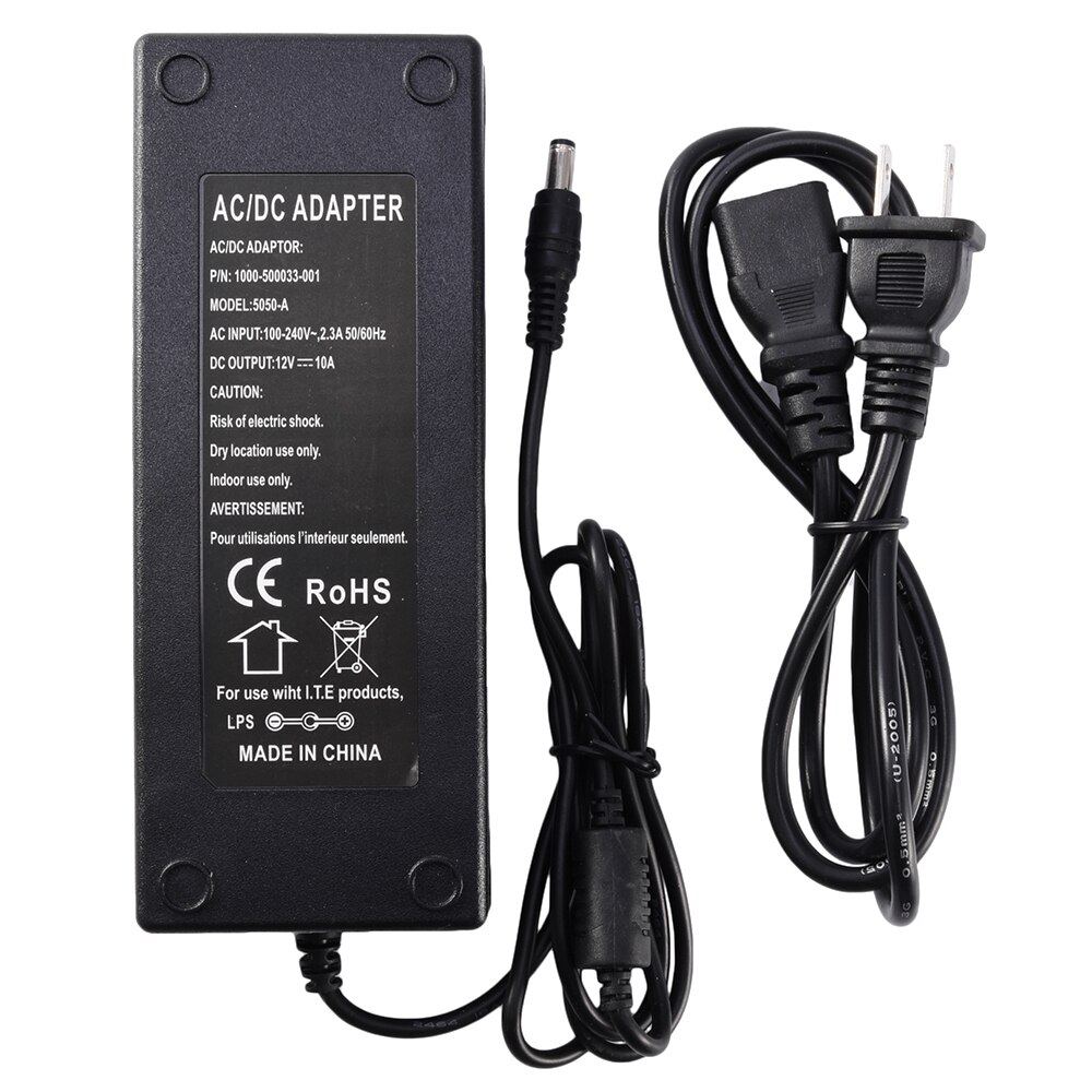 AC 100V - 240V to DC 12V 2A 3A 5A 6A 10A lighting transformers Power Supply Adapter Converter Charger LED Strip Light D30
