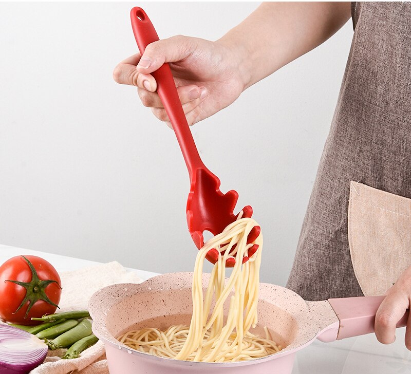 Practical Pasta Scoops 1/2/3/4 pcs Noodle Spoon Nonstick Cooking spoon Colander Noodle Spaghetti Ladle Slot Spoon Kitchen Gadget