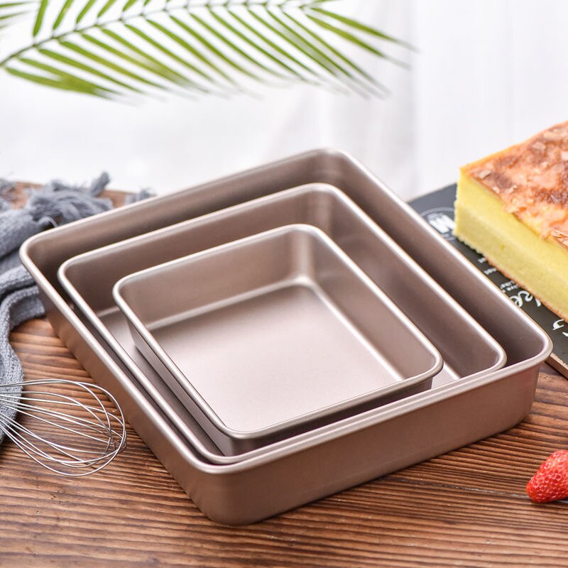 Baking Tray Oven Pizza 8-17 Inch Square Non-Stick Cake Pans Biscuits Cookware Mold for Baking Pan Cake Kitchen Cooking Tools
