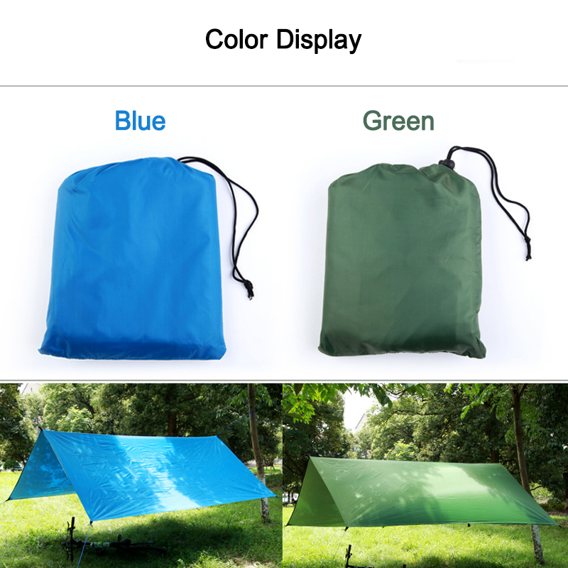 Toldo ultraligero para jardín, lona impermeable para refugio solar en la playa, 3x3M