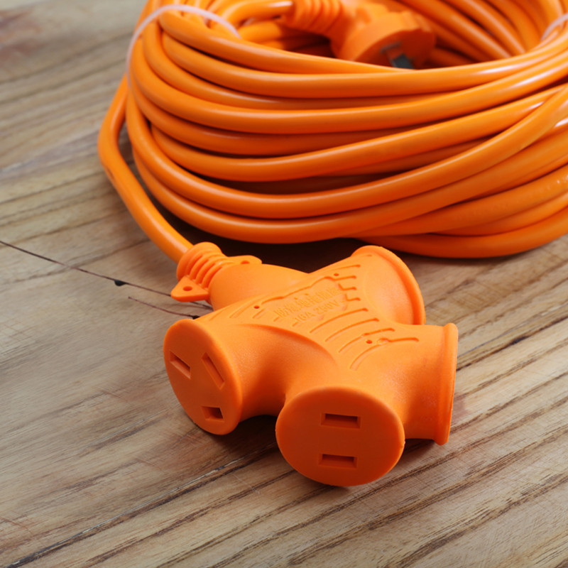 Power Strip Huishoudelijke Outlets Explosieveilige 10/15/20 Meter Au Plug Elektrische Auto/Fiets Opladen Verlengsnoer 3/5/10 M