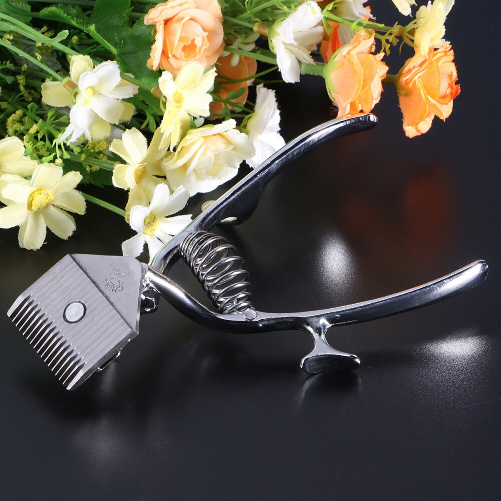 Old Manual Haircut Hair Clipper Trimmer Stainless Steel Hairdressing Non-electric Scissor Grooming Cutter